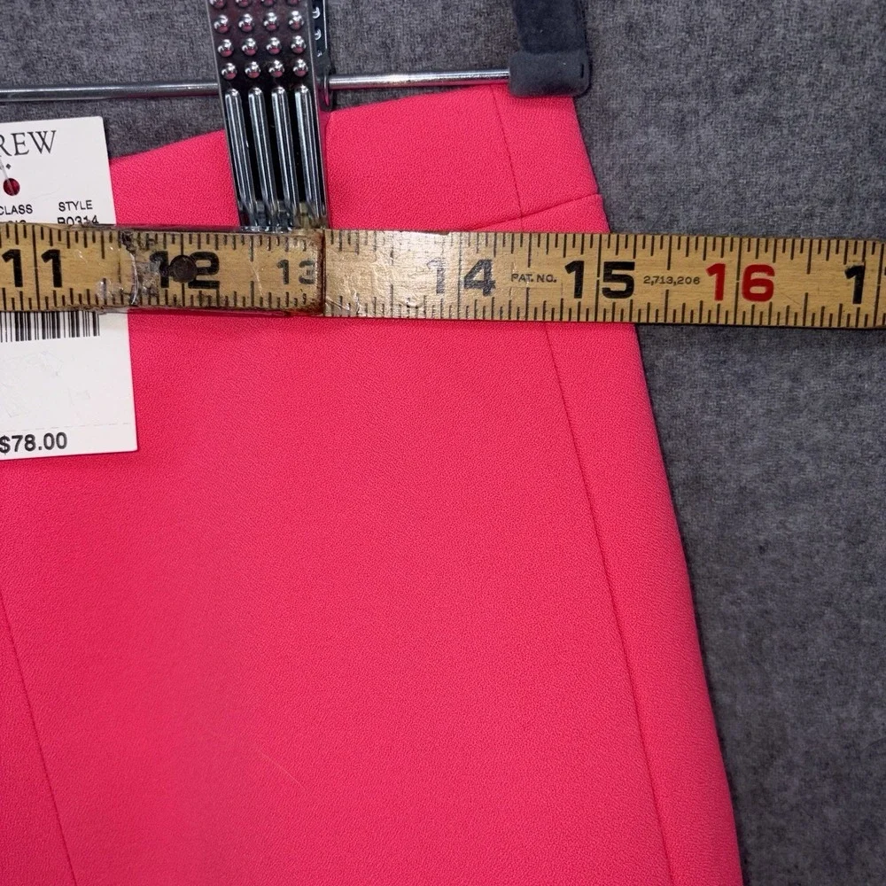 J.Crew B0314‎ Flared Mini Skirt Women's 6 Fluorescent Neon Pink New